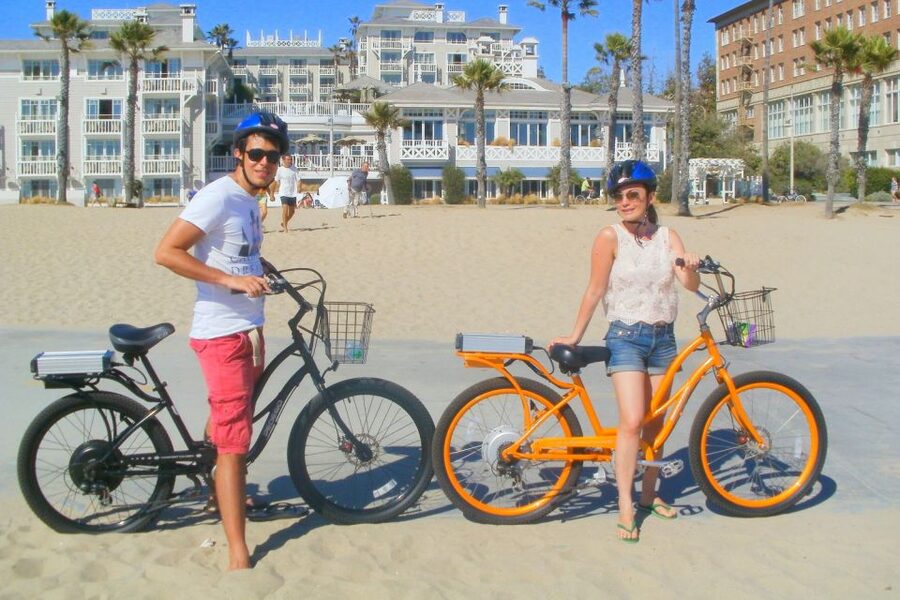 Los Angeles: Santa Monica and Venice eBike Tour - Venice Canals walkway: the calm break from the boardwalk