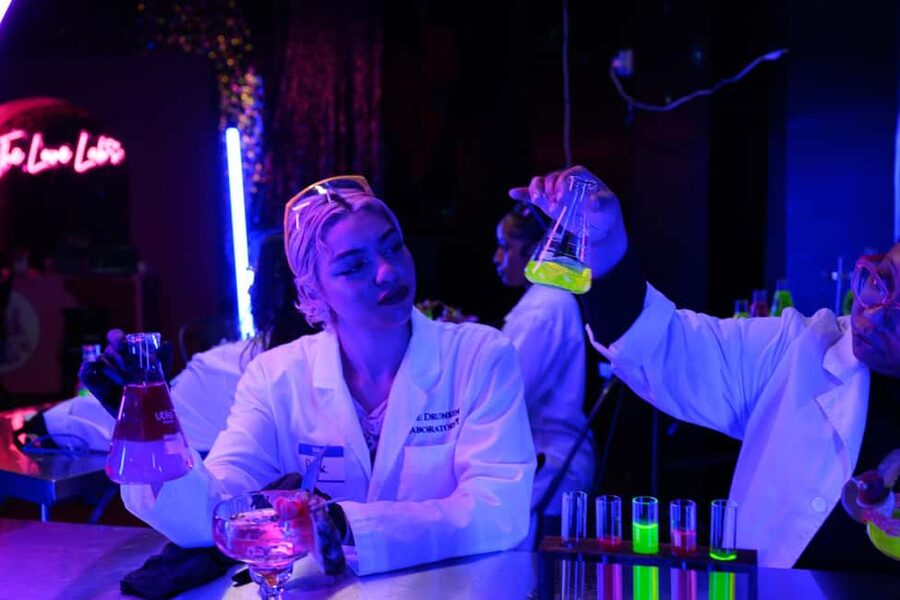 Los Angeles: Science and Sip™ The Drunken Laboratory - DJ, MC, and decor: the “party lab” atmosphere