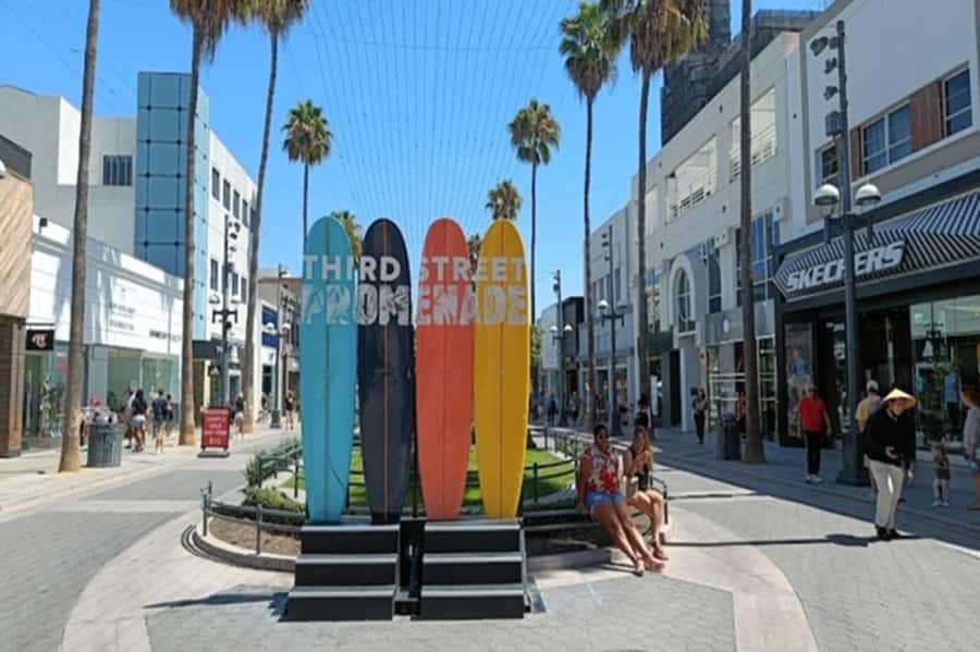Los Angeles Sightseeing Tour: From Anaheim & Buena Park - Venice Beach: Street performers, Muscle Beach, and quick shopping time