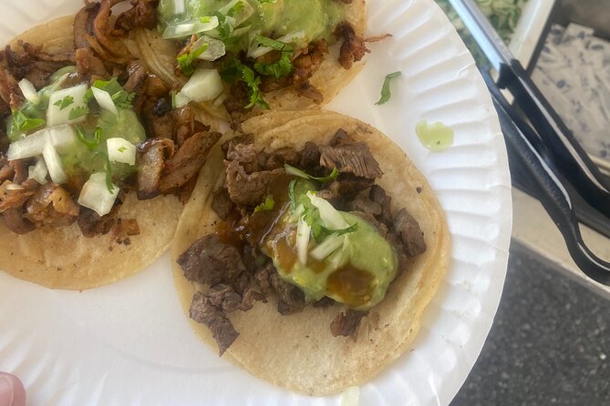 Los Angeles Tacos and Brews Cruise Bike Tour - The middle stops: how the tour covers crunchy, gourmet, and street styles