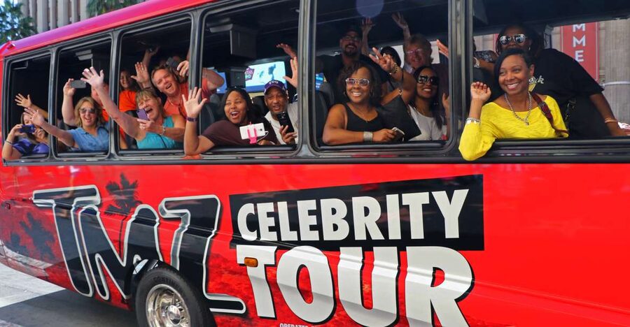Los Angeles: TMZ Star-Studded Celebrities of Hollywood Tour - Onboard perks: leather seats, TMZ screens, and prizes