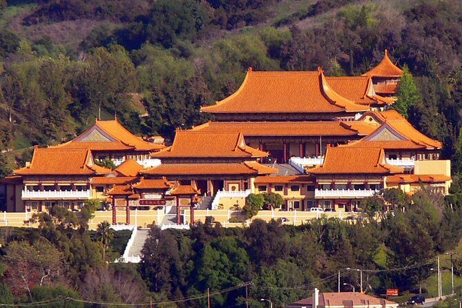 Mandir & Buddhist Temple Tour with Indian Lunch & Chinese Tea - Hsi Lai Temple: dharma chanting, artifacts, and the Pond of Four Deva Kings