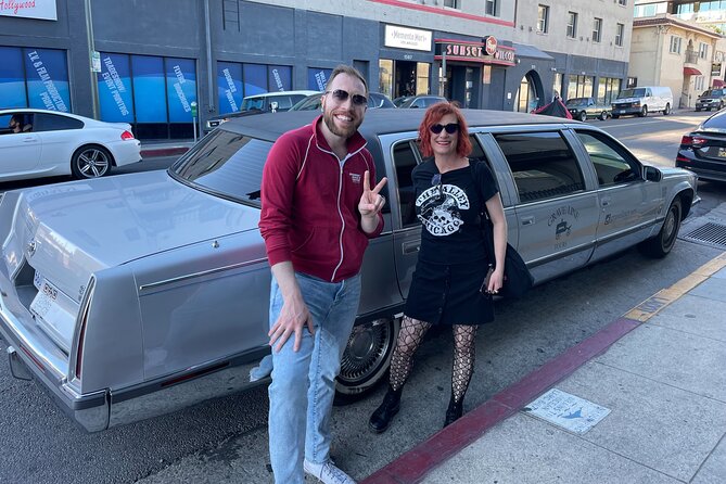 Manson Family Murders Funeral Limo Tour in LA - The Ride Experience: Comfort, Music, and Smart Phone Visuals