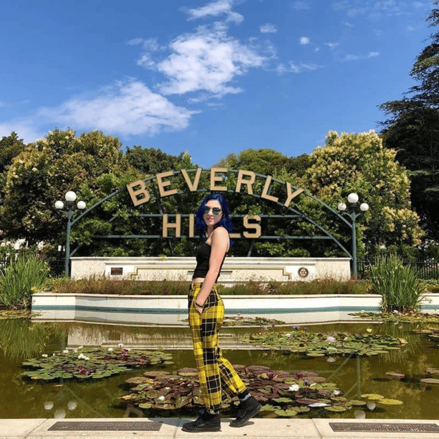 Must Have L.A. Pictures! - Beverly Hills sign and Lily Pond: classic glamour with calmer pacing