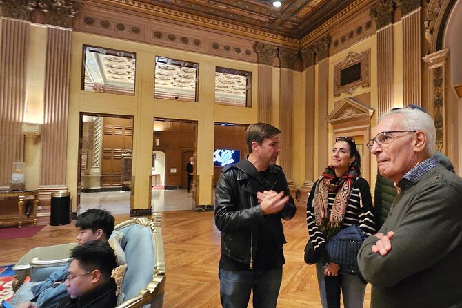 Oscar History and Film Set Studio Tour at the Biltmore Hotel - Music Room: cherubs, Italian Renaissance details, and silent-era context