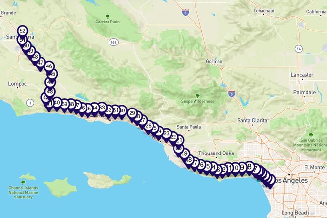 Pacific Coast Highway: Smartphone Audio Tour, LA to Santa Maria - Turning the Pacific Coast Highway into an audio route
