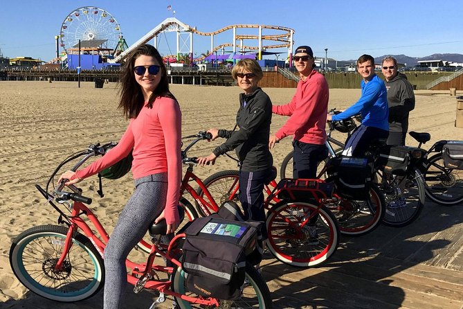 Private EBike Tour of Santa Monica and Venice Beaches - Santa Monica Pier: a famous backdrop, with one rule you’ll respect
