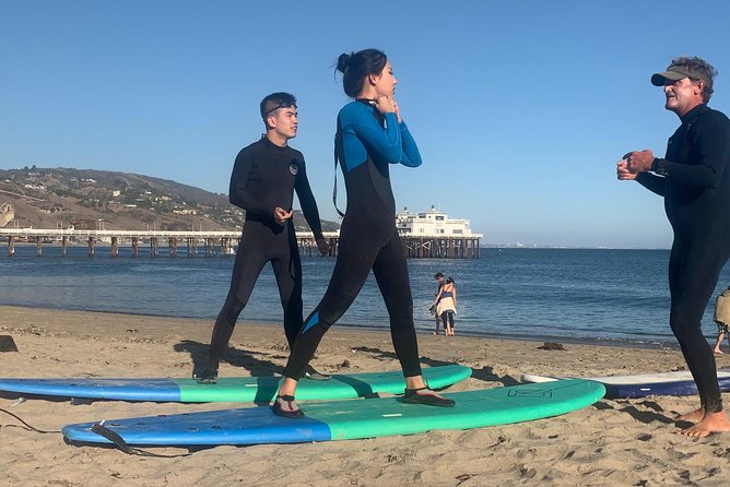 Private Surf Lessons in Malibu - The 90 minutes: sand practice, then wave time