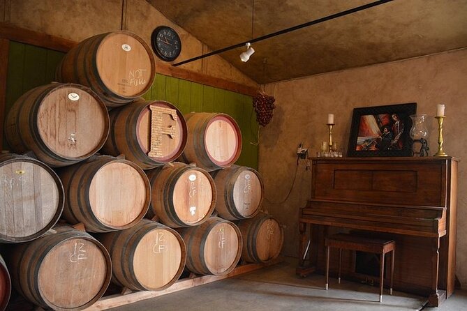Private Temecula Excursion from Anaheim, Irvine, Newport Beach - First Winery: Your Hosted Tasting Gets You Oriented Fast