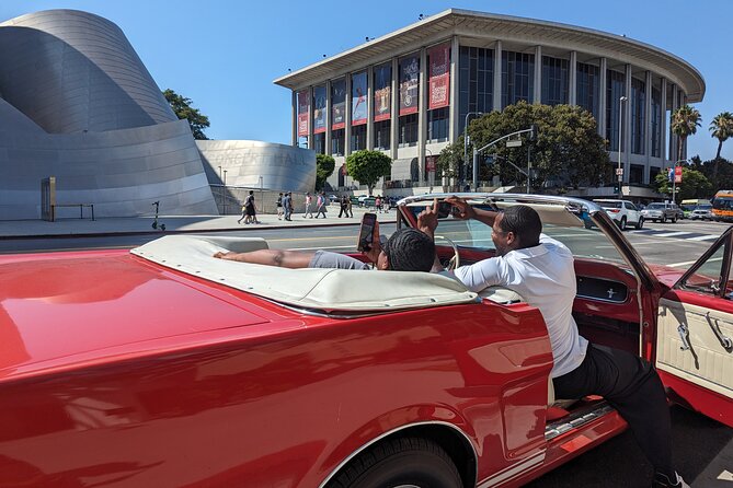 Private Tour Downtown to the Hollywood Sign in a 1965 Mustang - Chinatown to Dodger Stadium Time-Permit Views, Then Echo Park and Silver Lake