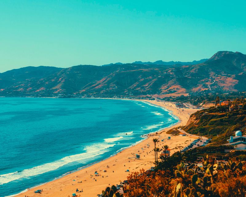 Private Tour Hollywood Beverly Hills Santa Monica Venice - Santa Monica Pier, Bubba Gump, and the Pacific-Route 66 Mix