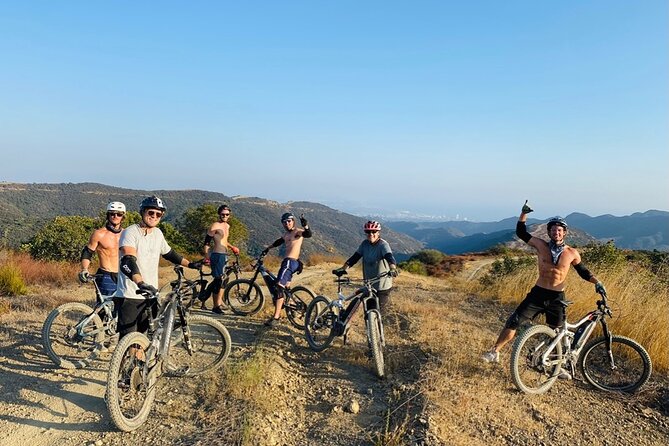Santa Monica Roller Coaster Mountain Bike Tour (Intermediate) - Entering the Santa Monica mountains on an intermediate eMTB