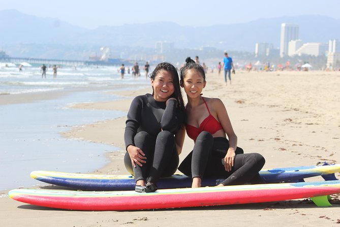 Shared 2 Hour Small Group Surf Lesson in Santa Monica - Small Group Surfing: What Up to 4 People Really Changes