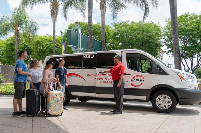 Shared Airport Arrival Transfer: LAX International Airport to Anaheim, Buena Park or Garden Grove - Key things to know before you go