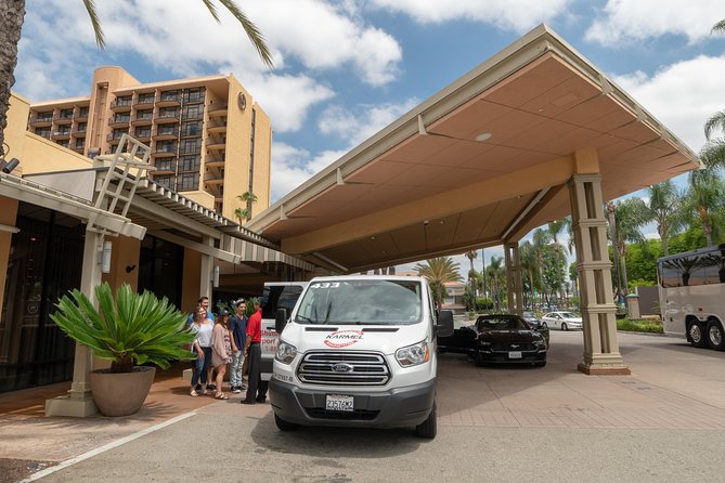 Shared Airport Departure Transfer: Anaheim, Buena Park or Garden Grove to LAX International Airport - How shared rides work when the van has more than your party