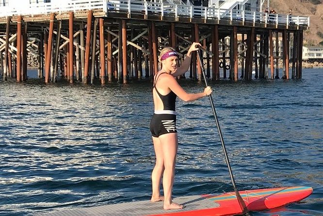 Stand up Paddle Board in Malibu - The flow of your 90 minutes: land lesson then coastal paddling
