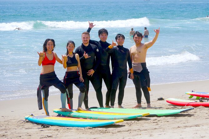 Surf Class for Beginners in Venice - Your gear: surfboard and wetsuit included