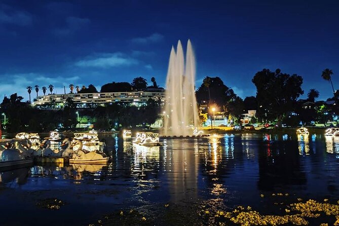 Swan Boat Night Ride at Echo Park Lake - Money and value: getting a lot of romance for about $13