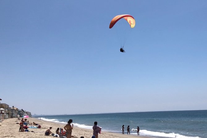Tandem Paragliding flight with instructor in Malibu - Weather, Cloud Cover, and Why Your Schedule Might Shift