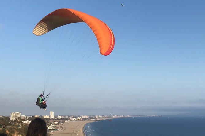 Tandem Paragliding flight with instructor in Malibu - The 30-Minute Glide: Steering Is Taken Care Of