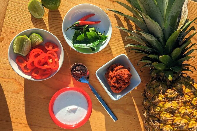 Thai Cooking Class in Fullerton, California - Your Three-Dish Menu: Pineapple Curry, Wing Beaned Salad, Galangal Soup