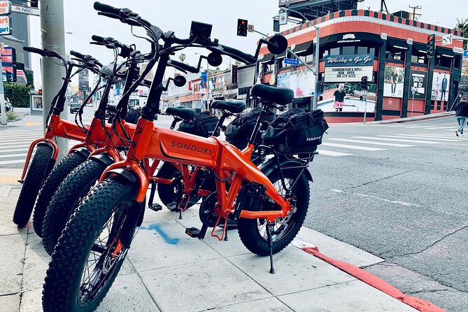 The Beverly Hills E-Bike Tour - Rodeo Drive in about 15 minutes: iconic shopping street, fast and fun