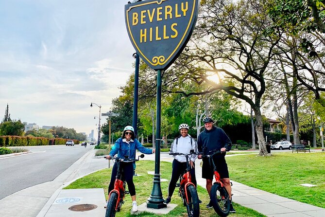 The Beverly Hills E-Bike Tour - E-bikes, helmets, snacks, and guide narration: what’s actually included
