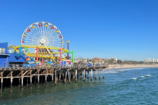 Venice and Santa Monica French Bicycle Tour - Stop 2: Venice Beach boardwalk ride toward Santa Monica Pier