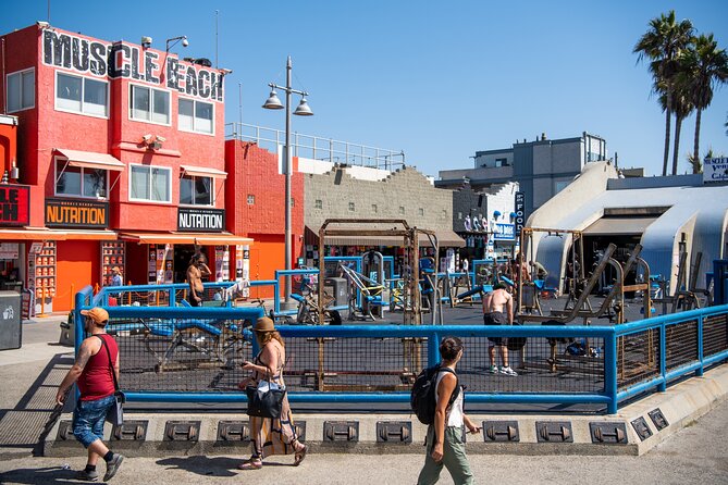Venice Beach: Personalized Self-Guided App Tour - Muscle Beach Venice Gym: where bodybuilding history is right outside